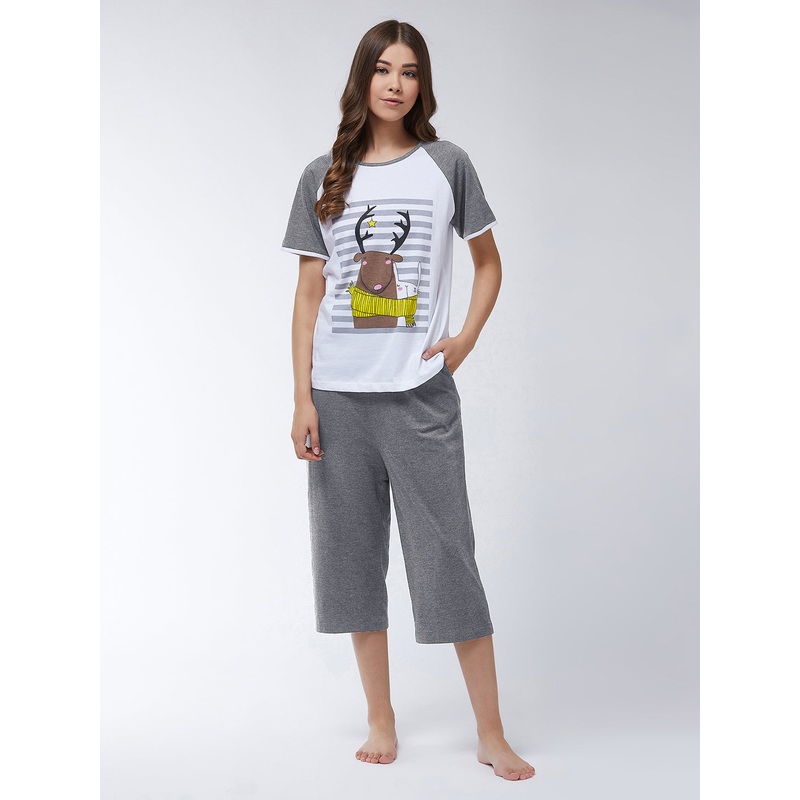 Women’s charcoal gray Regular length Solid Capri XS Gray