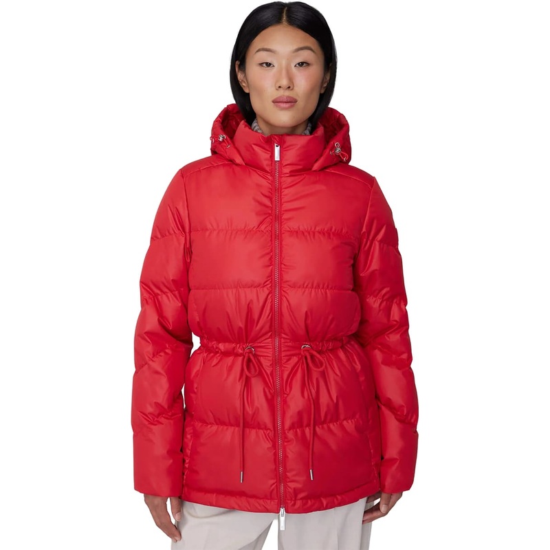 Quartz Co. Isabela Lightweight Hooded Waisted Down Jacket – Women’s