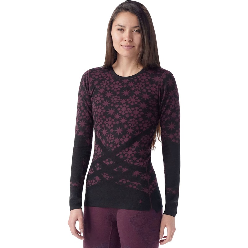 Smartwool Intraknit Merino 200 Pattern Crew Pullover – Women’s