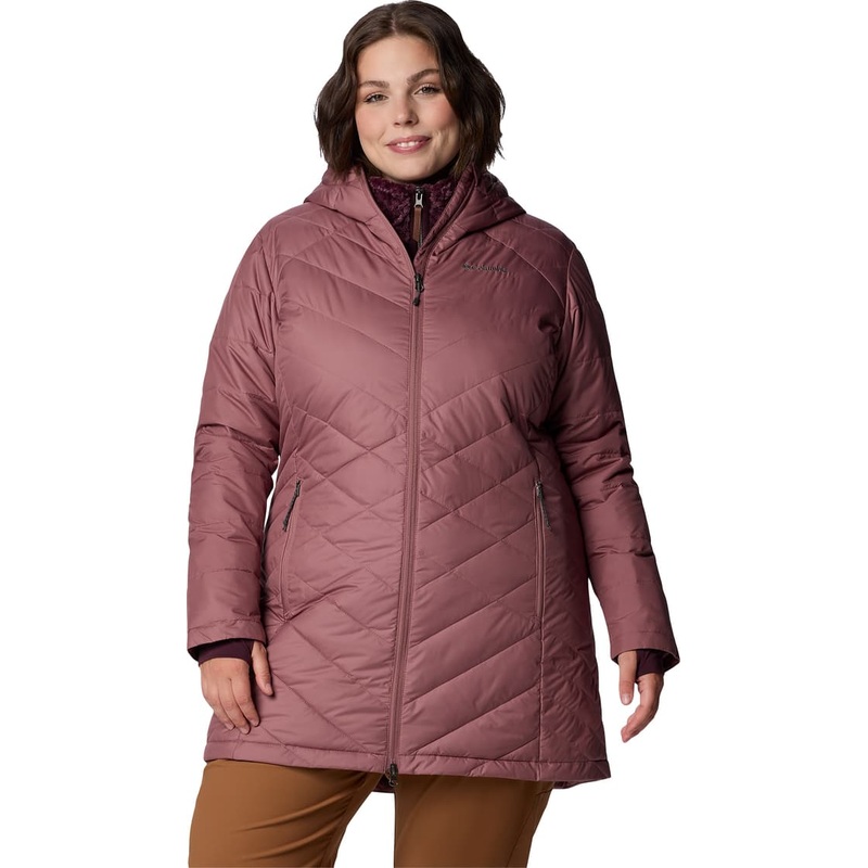 Columbia Heavenly Plus Size Long Hooded Jacket – Women’s