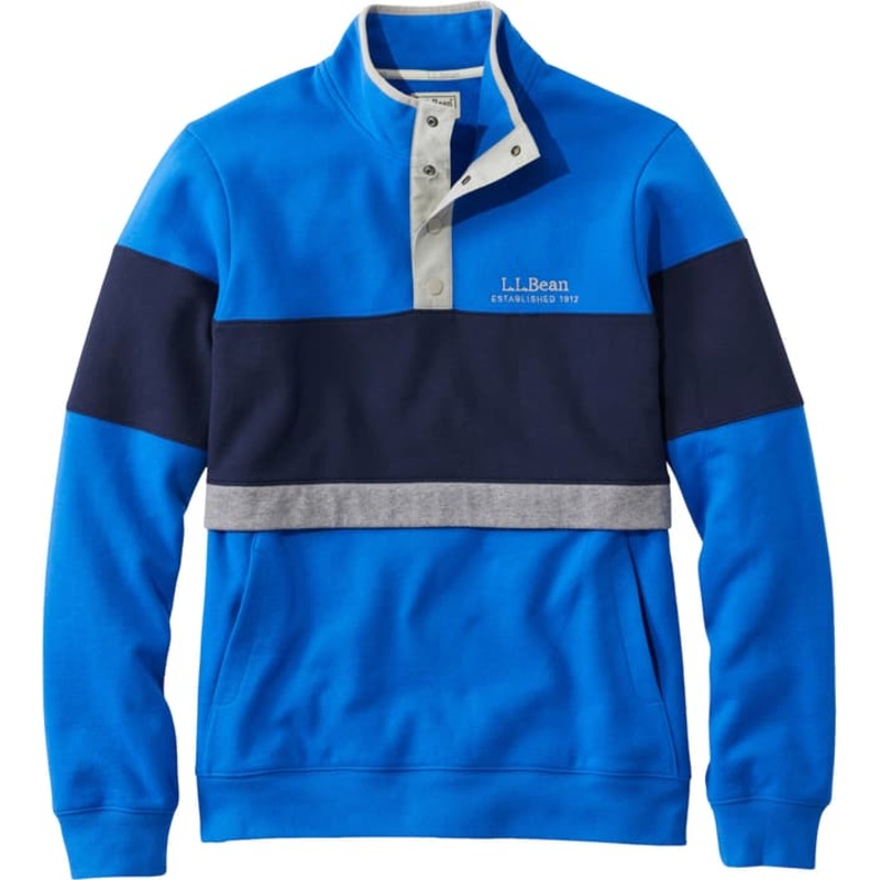 L.L. Bean L.L.Bean 1912 Colorblock Anorak Sweatshirt – Men’s