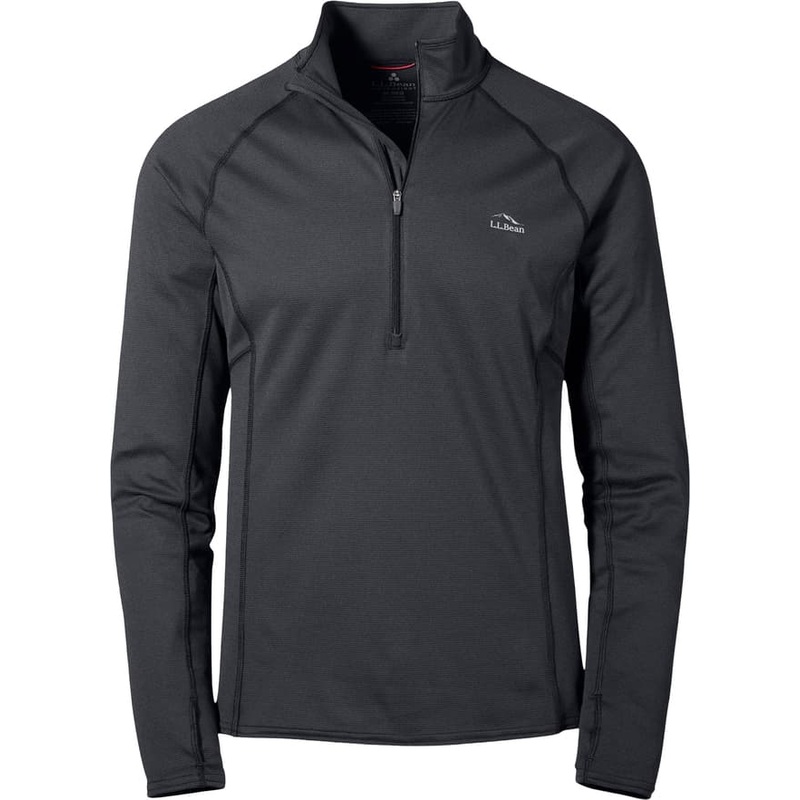L.L. Bean Midweight 1/4 Zip Base Layer Top – Men’s