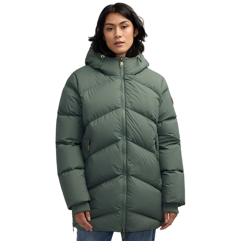 Scotch & Soda Fallon Chevron Quilted Puffer Jacket – Women’s