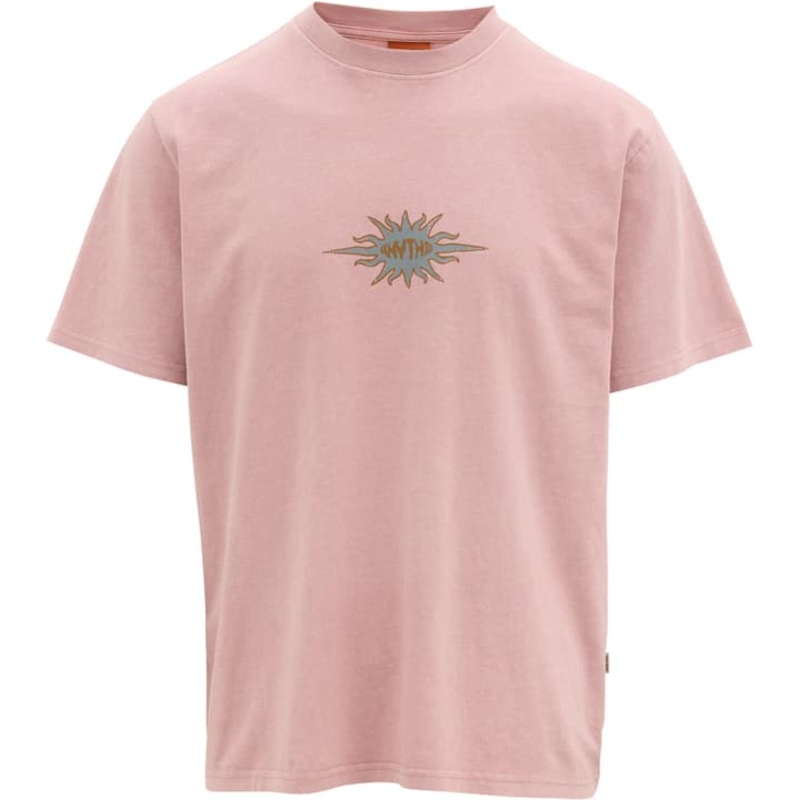 Rhythm Flame Printed Vintage Short Sleeve T-Shirt – Men’s