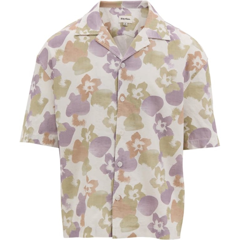 Rhythm Relaxed Floral Camo Short Sleeve Shirt – Men’s