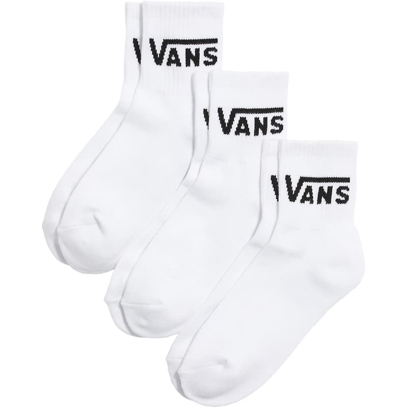 Vans Classic 3 Pairs Half Crew Socks – Youth