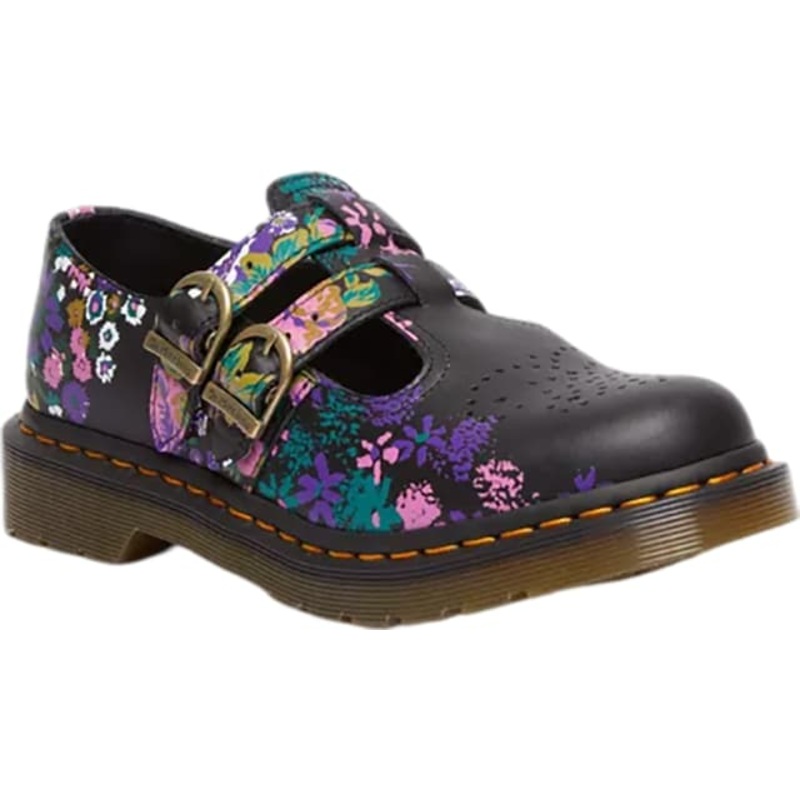 Dr. Martens 8065 Vintage Floral Leather Mary Jane Shoes – Women’s