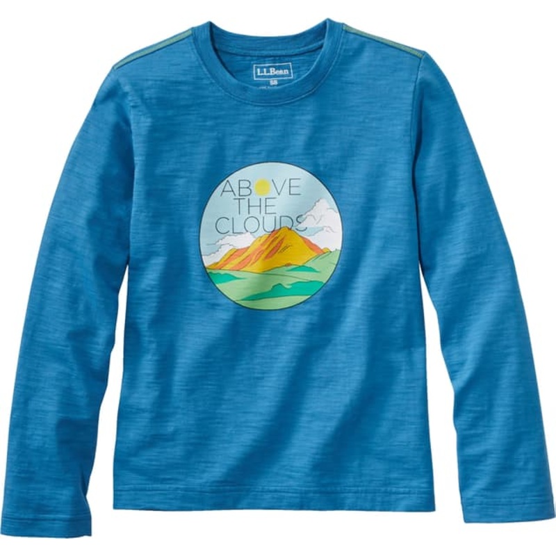 L.L. Bean Glow-in-the-Dark Long-Sleeve Graphic T-Shirt – Kids